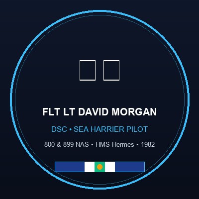 Flight Lieutenant David Morgan DSC