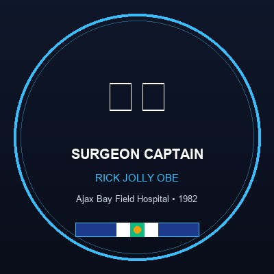 Surgeon Captain Rick Jolly OBE